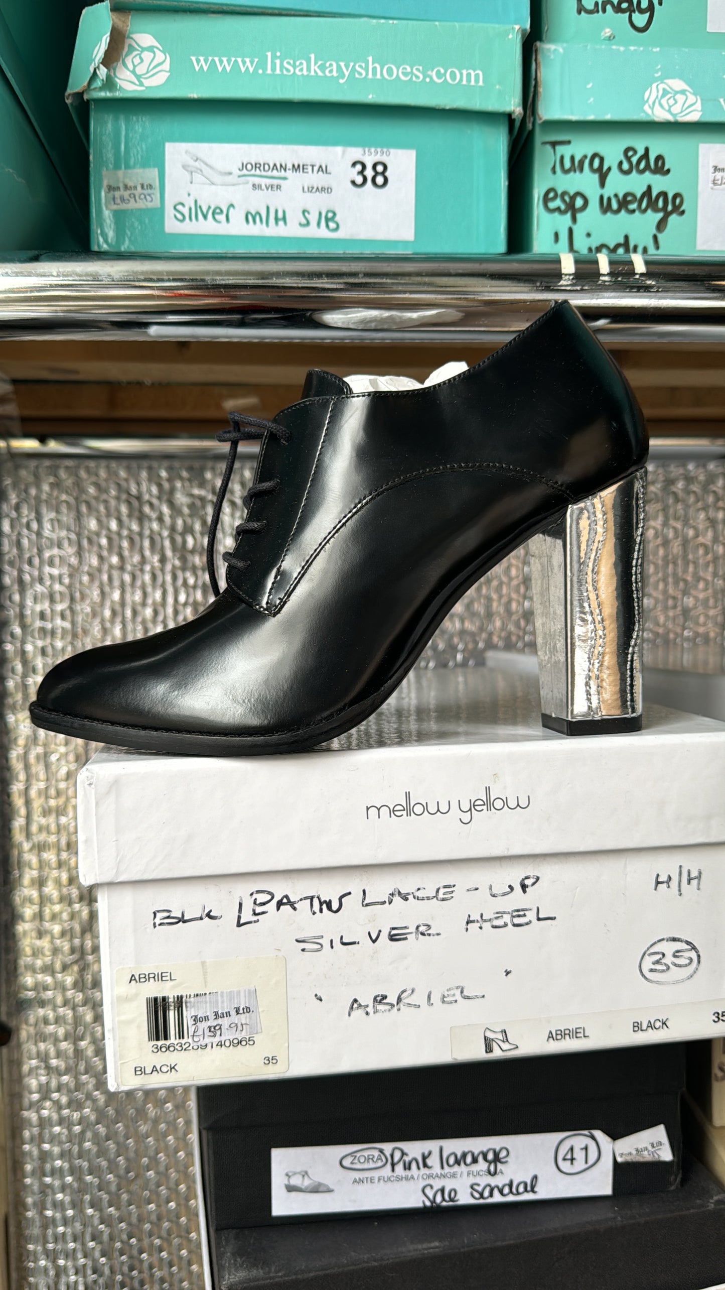 Mellow Yellow 'Abriel' Lace Up Shoot