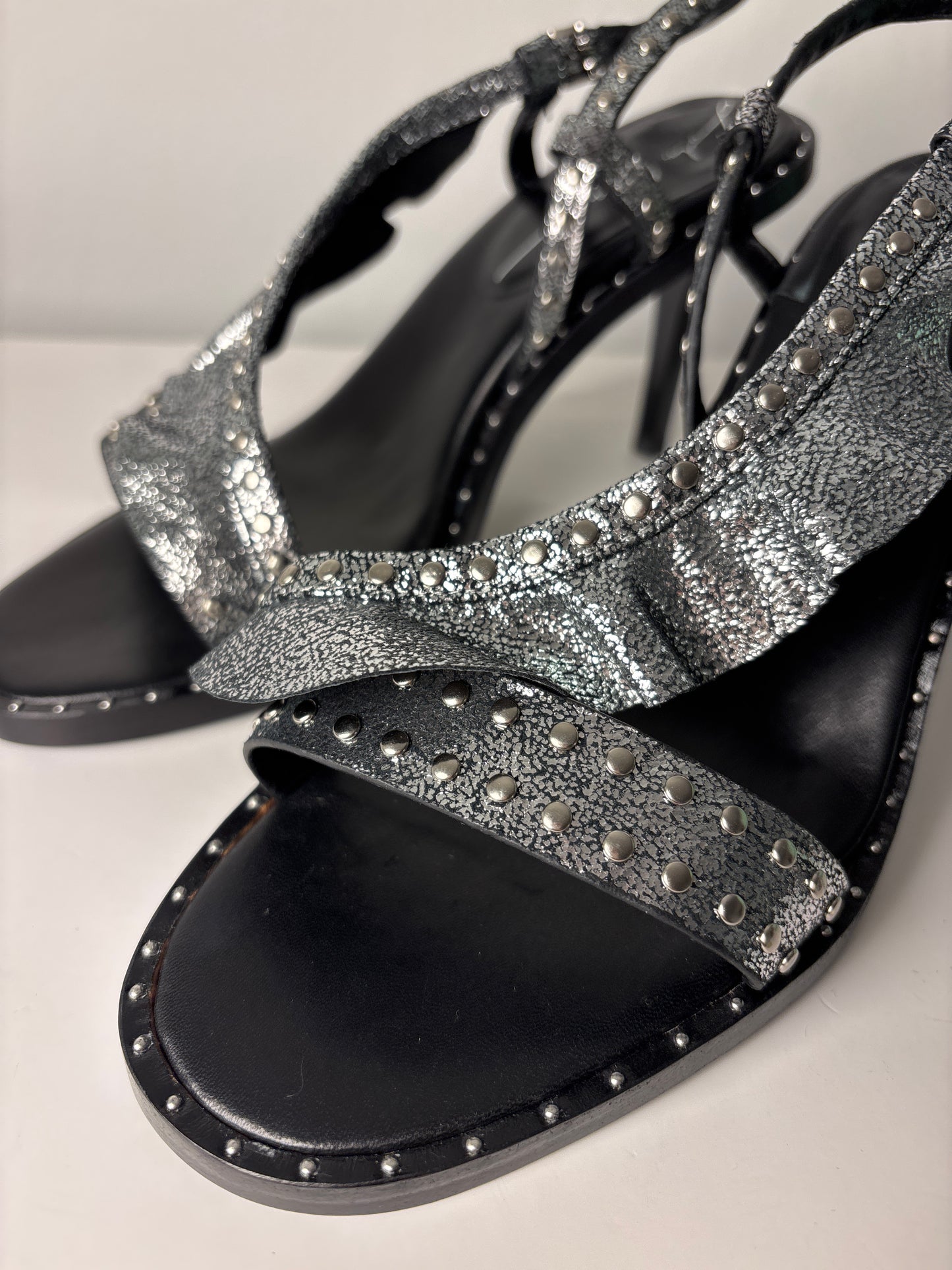 Lola Cruz ‘Crackled’ Sandal