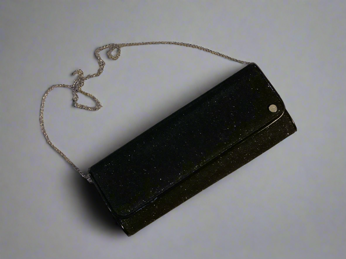 Olga Berg Black Clutch