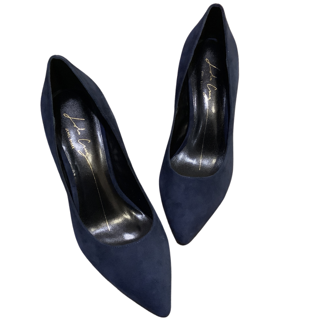 Lola Cruz Navy ‘Claret’