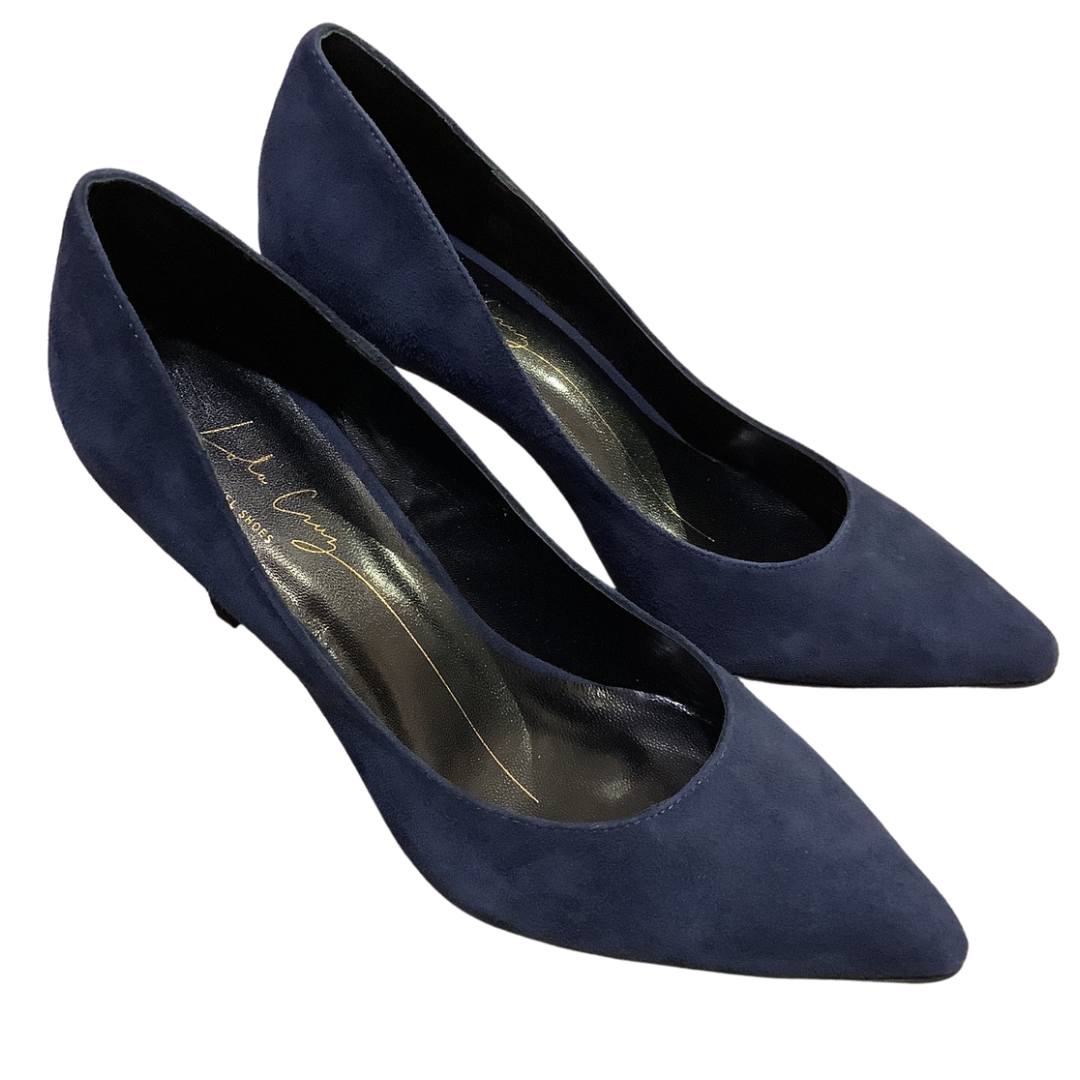 Lola Cruz Navy ‘Claret’