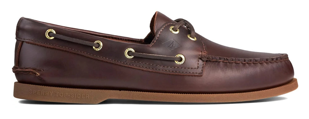 Sperry Authentic Original Leather Boat Shoe Amaretto