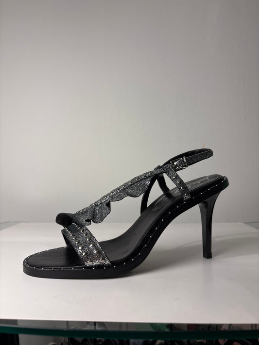 Lola Cruz ‘Crackled’ Sandal