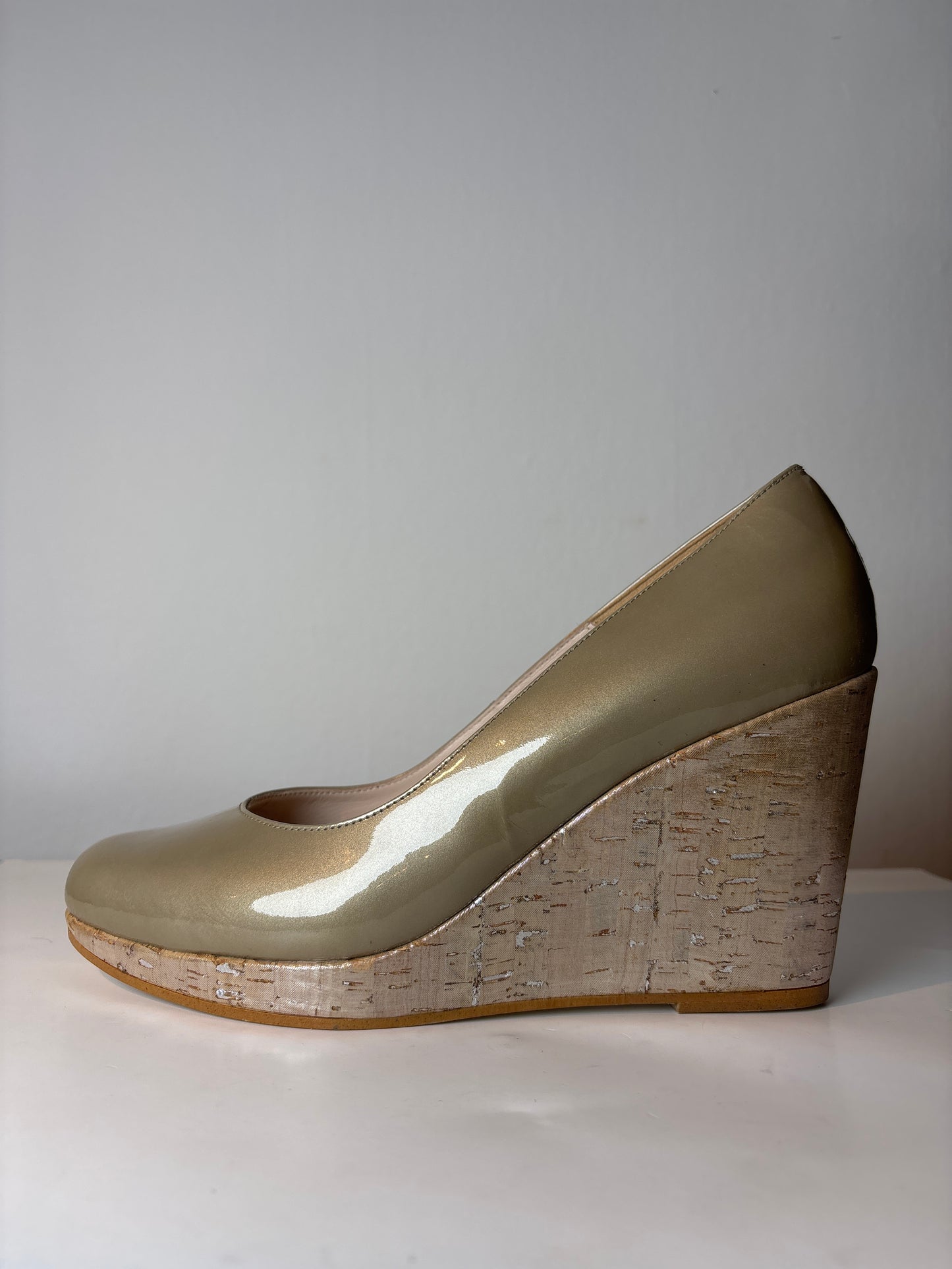 Lisa Kay 'Meredith Metallic' Wedge
