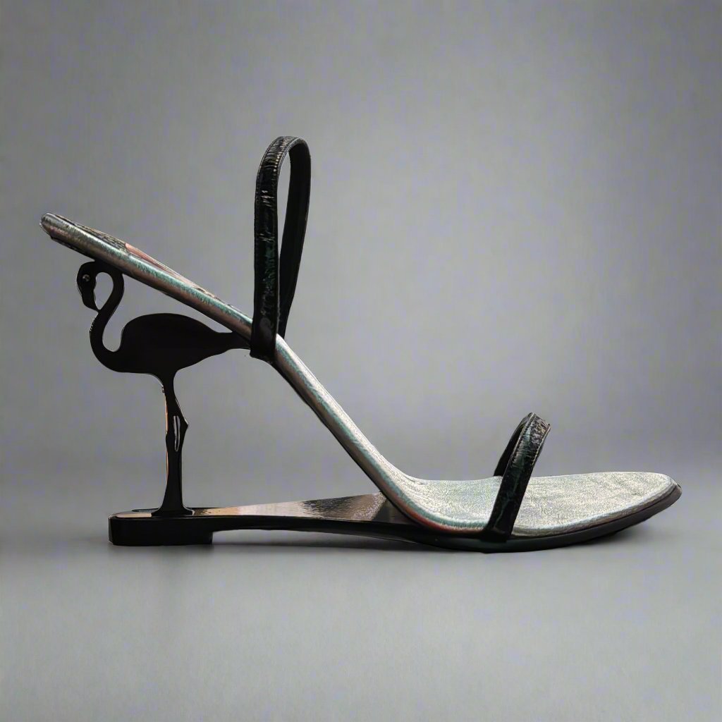 Parisi 'Flamingo' Wedge Mule