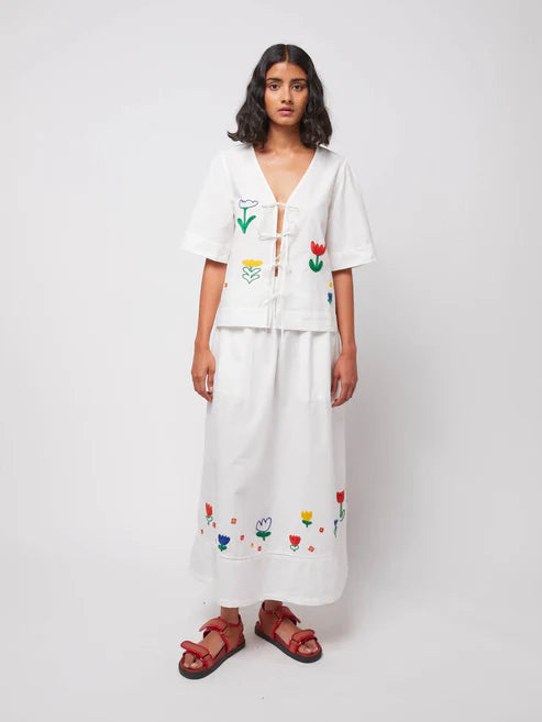 Bobo Choses 'Garden Embroidery' Shirt