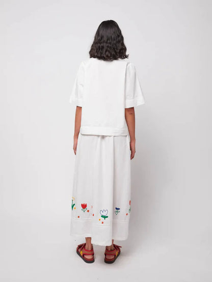 Bobo Choses 'Garden Embroidery' Skirt