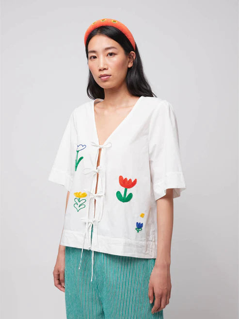 Bobo Choses 'Garden Embroidery' Shirt