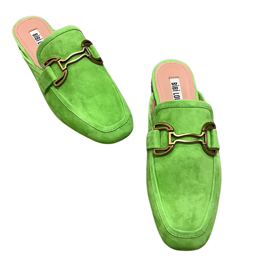 Bibi Lou 'Vela' Green Loafer Mule