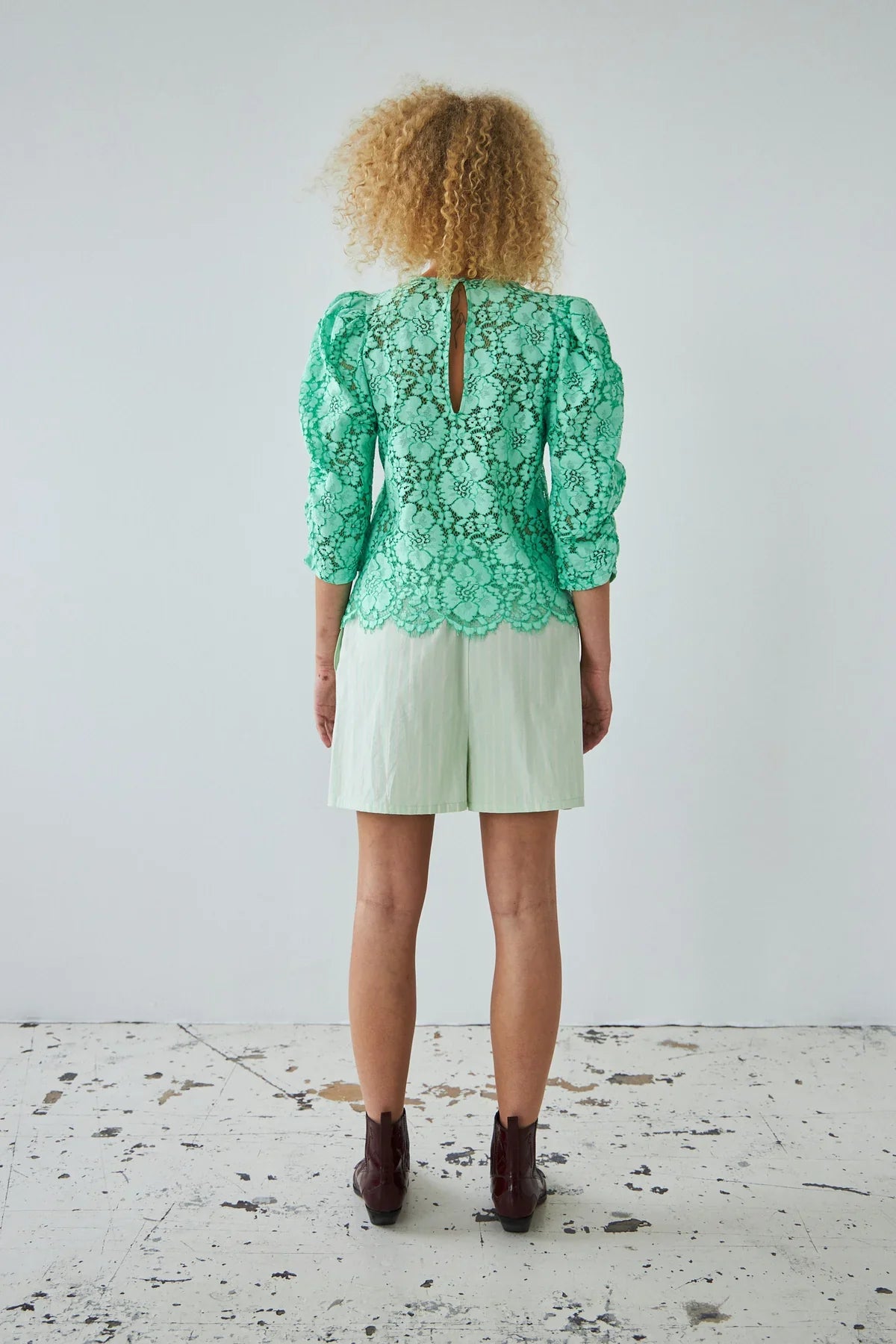 Stella Nova ‘Minty’ Lace Blouse