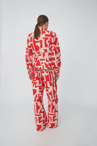 Stella Nova Printed 'Lipstick' Cargo Trousers